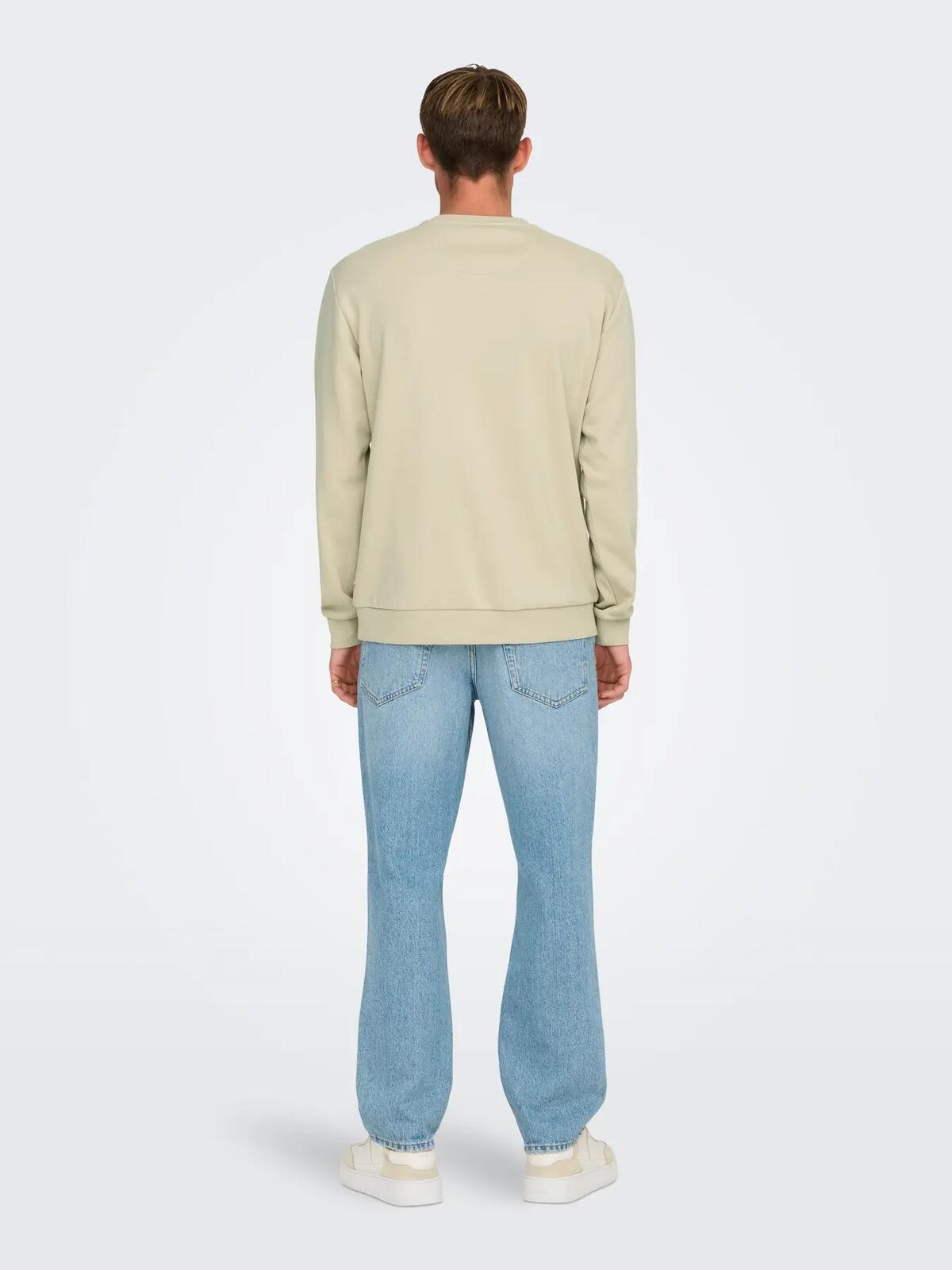 Only&Sons Sweatshirt 22031838 Krem