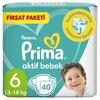Prima Bez Aktif Bebek Fırsat Paketi Extra Large 6 Beden 40Lı