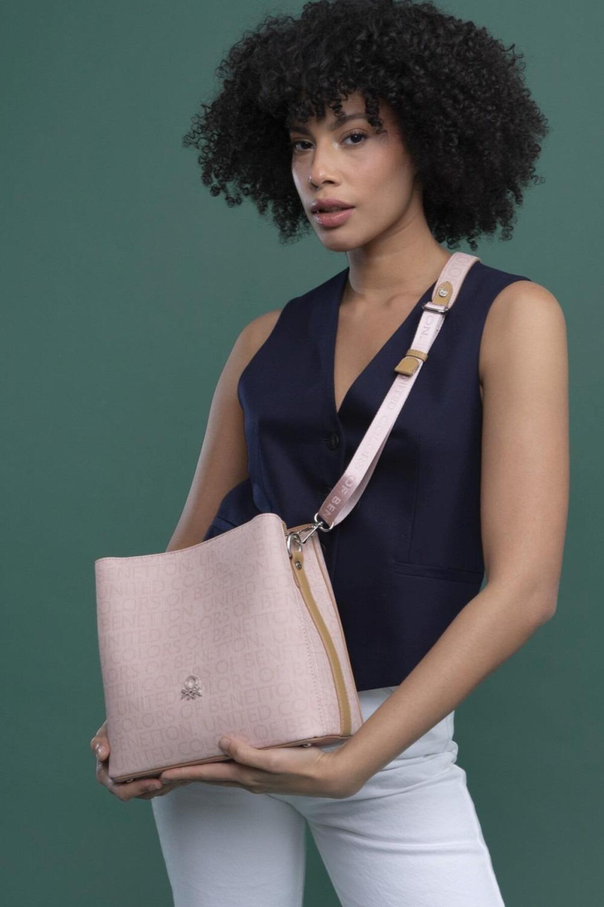 United Colors Of Benetton Kadın Çanta Bnt_1298 Pudra-Camel
