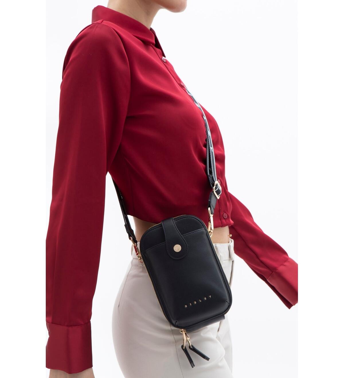 Sisley Kadın Çapraz Çanta SLY_209 Siyah