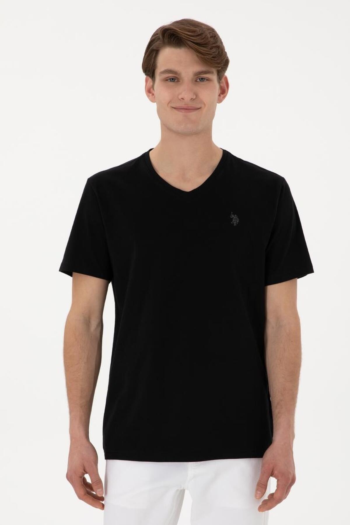 U.S Polo Assn. Tişört 2084594 G081GL011 Siyah