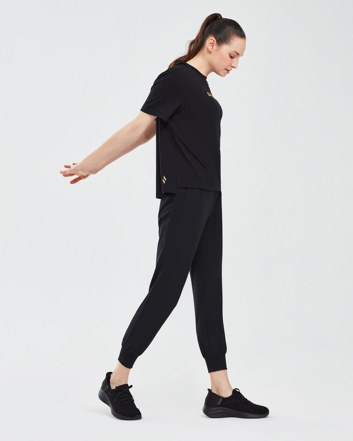 Skechers Micro Coll Daily Jogger Pant S211078-001 Siyah