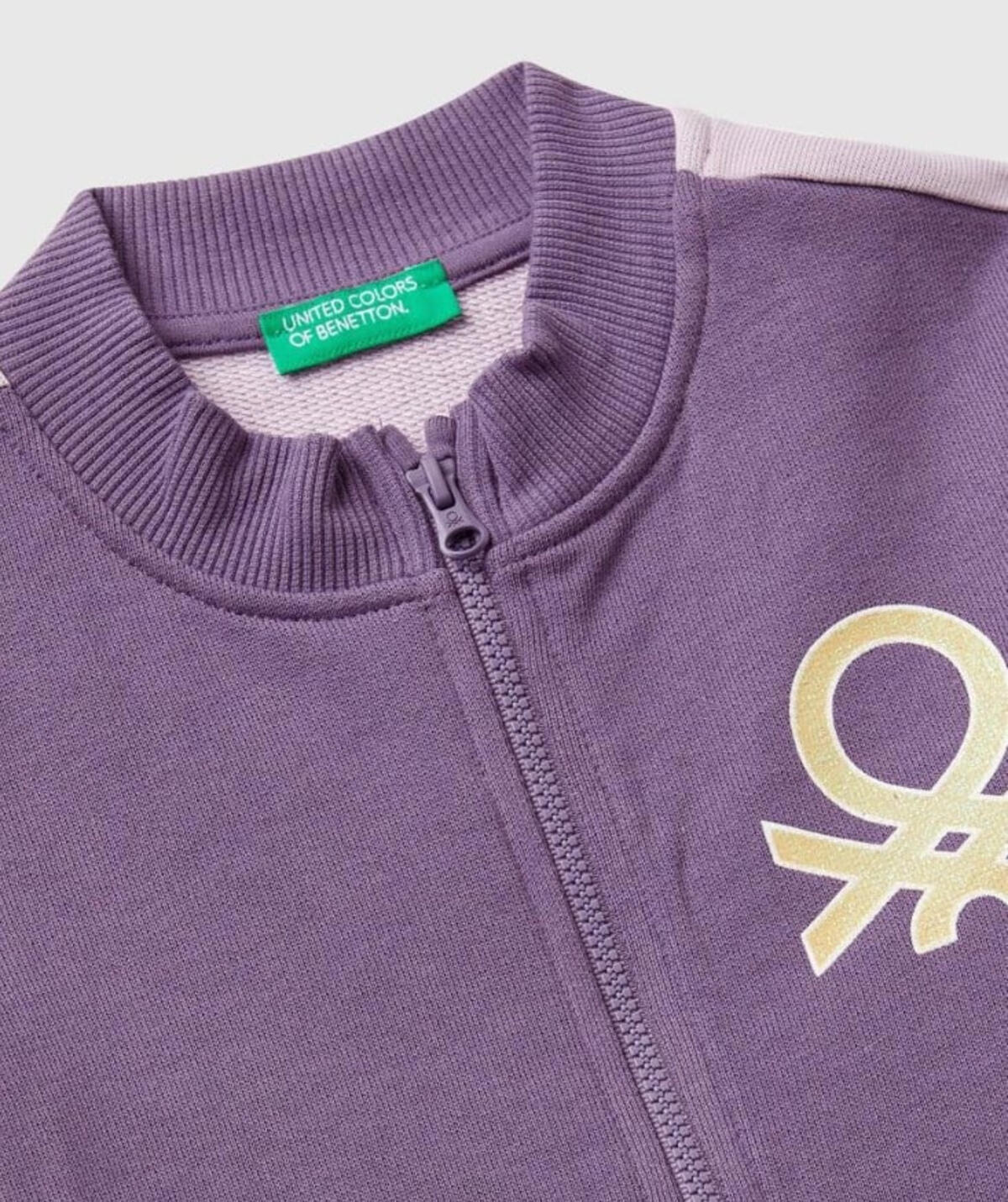 Benetton Sweatshirt Kız Bebek BNT-BG 3J70G503U-25K Mor