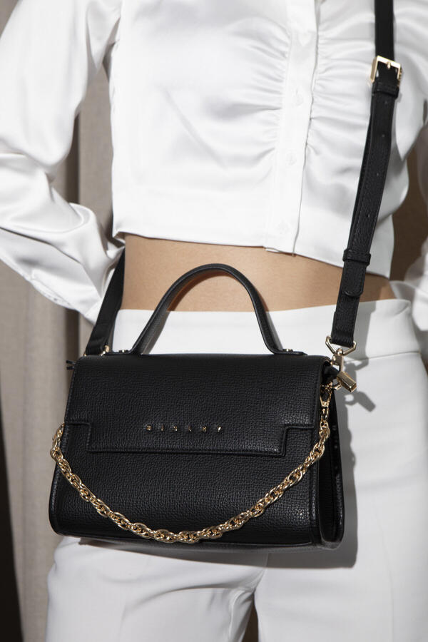 Sisley Kadın El Çantası SLY_184 Siyah