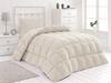 Merinos Yorgan Fashion Micro 195*215 Zigzag Bej