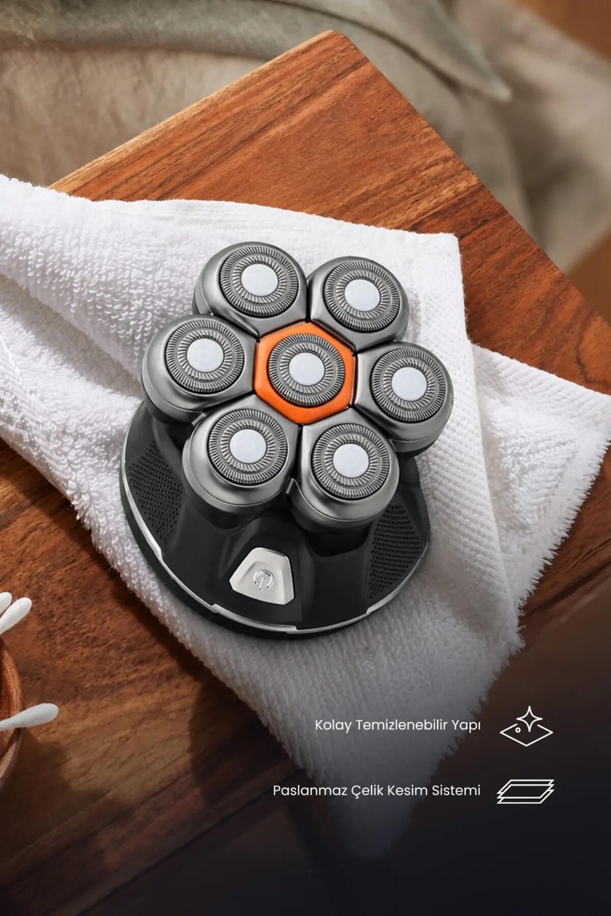 Relux Kafa Traş Mk Rotary 7 Bıçaklı RRS9000