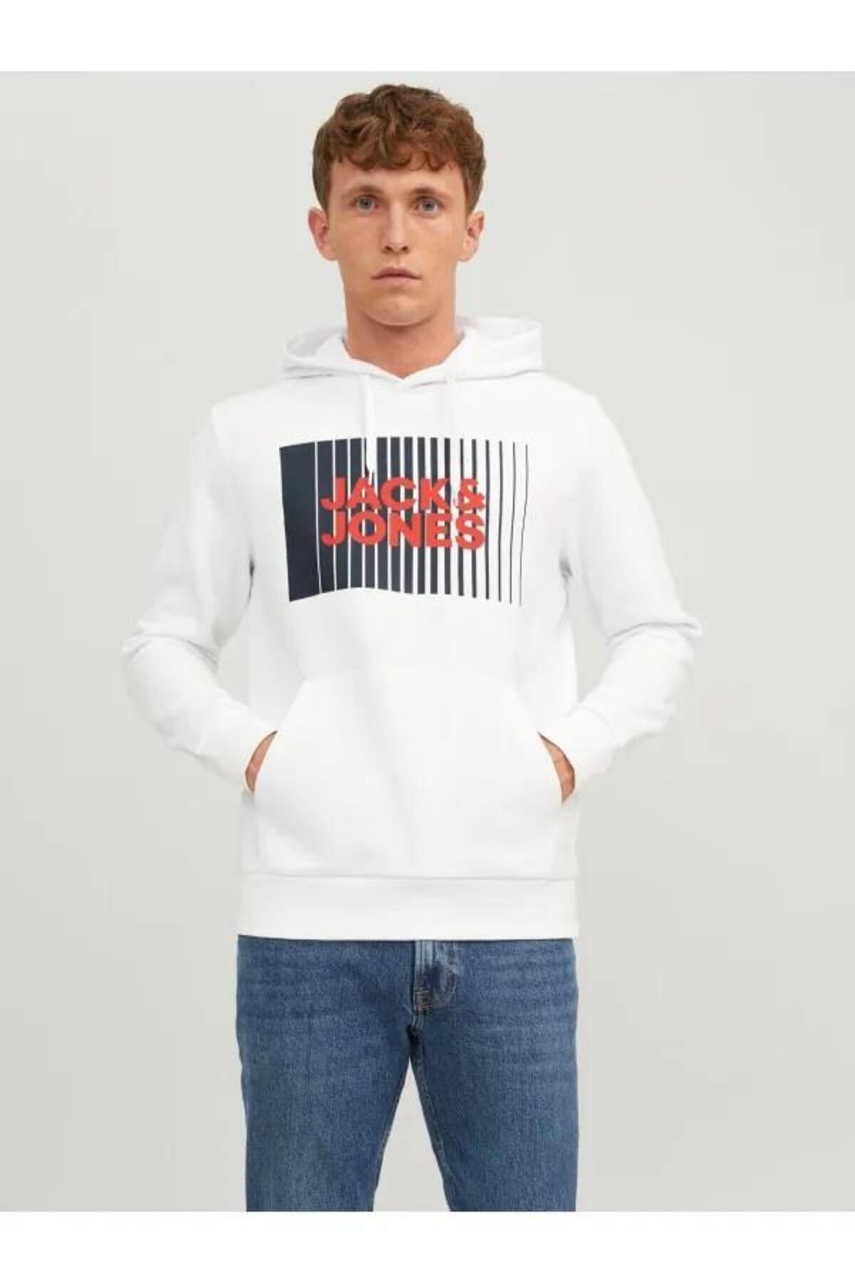 Jack&Jones Sweatshirt 12233599 Beyaz