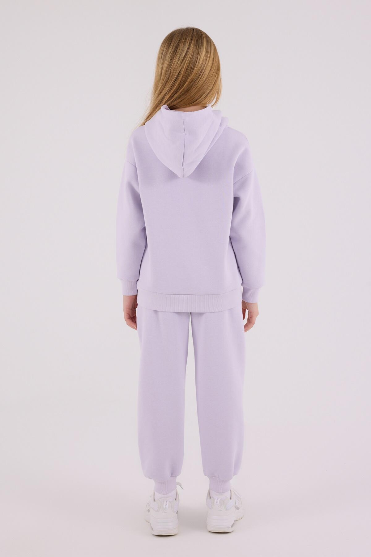 Rolypoly Eşofman Takımı Kız Çocuk RP3691-G Lila