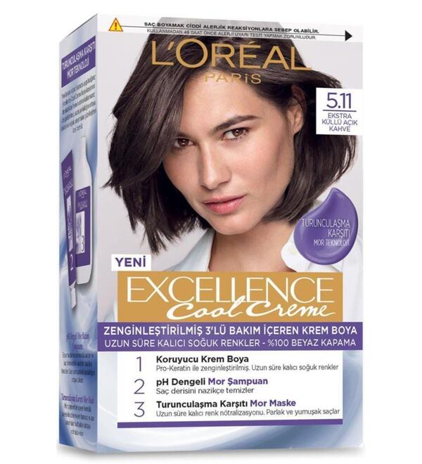 Excellence Saç Boyası Cool No:5.11