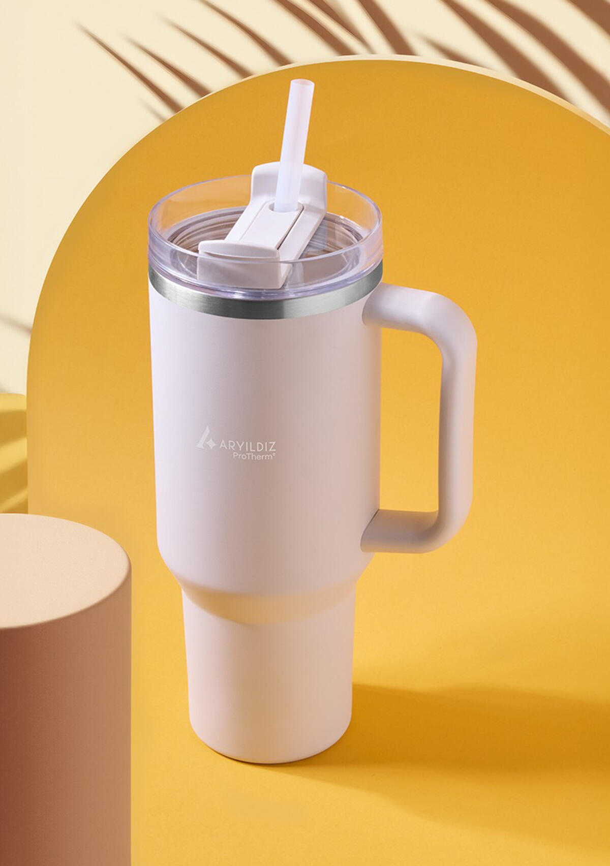 Aryıldız Termos Flow-Up Mug 900Ml 153AR274040 Pudra