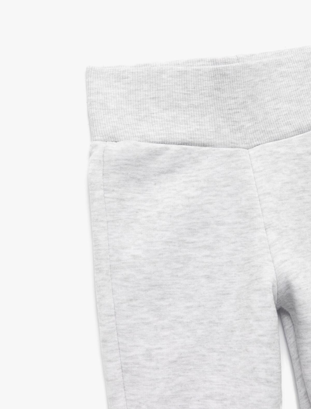 Koton Pantolon Kız Çocuk 6WKG40097AK Gri