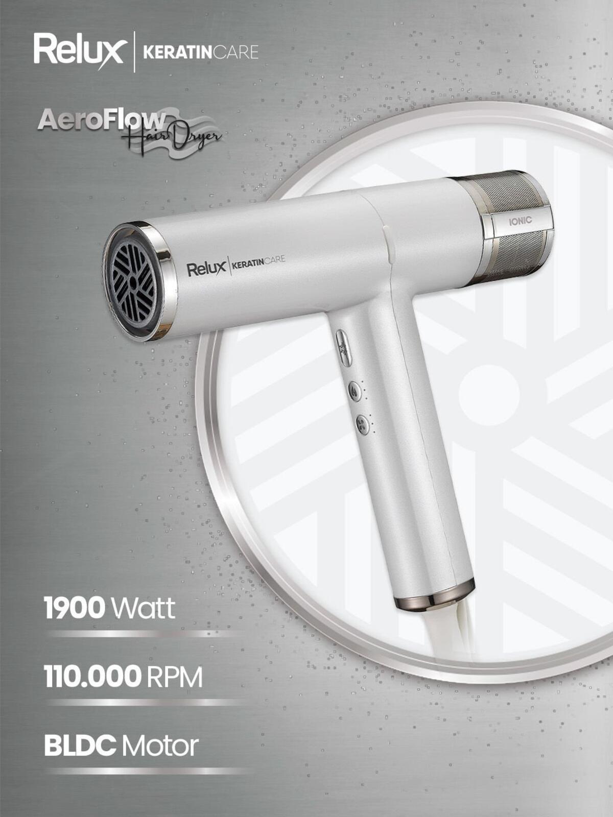 Relux Saç Kurutma Keratin Care Rhd9190W