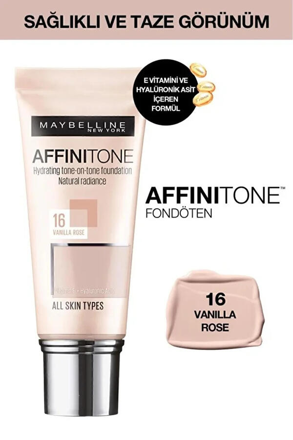 Maybelline Fondöten Affinitone No:16