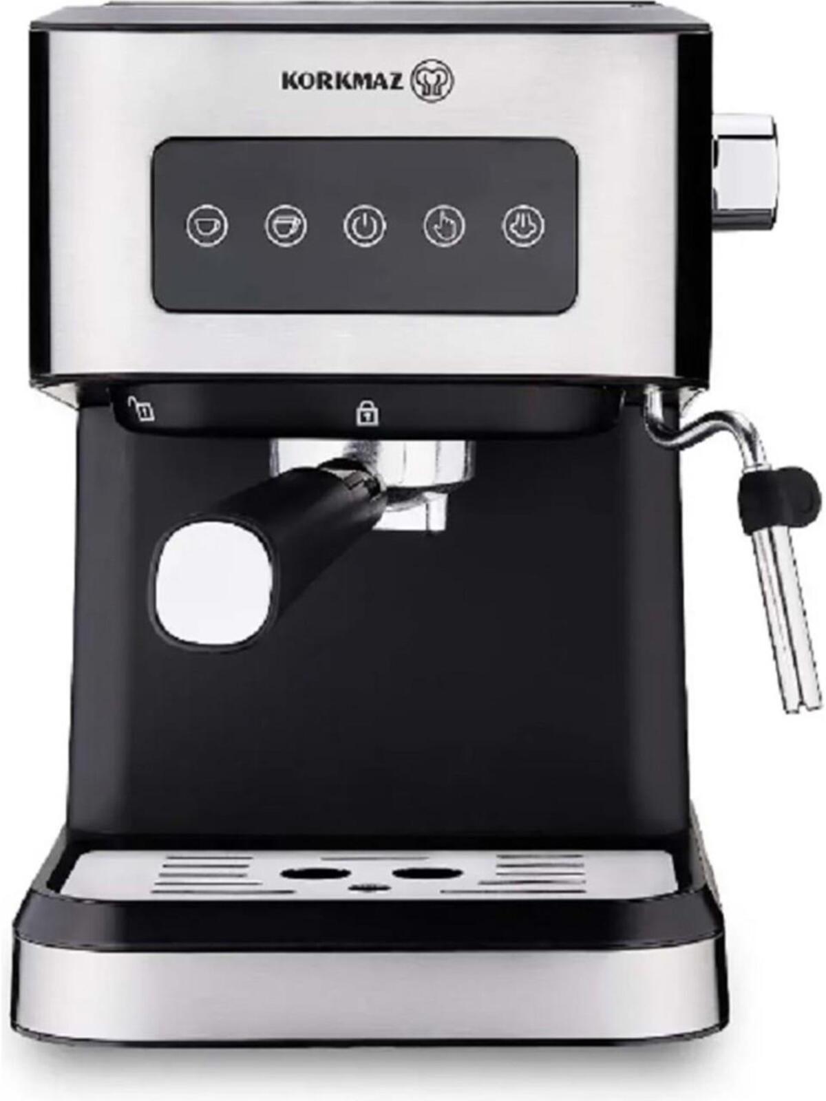 Korkmaz Kahve Makinesi Java Süt Köpürtücü Espresso A981