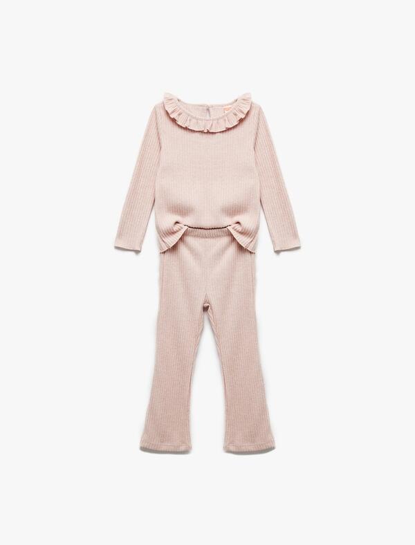 Koton Set Kız Bebek 6WMG10043AK Pembe