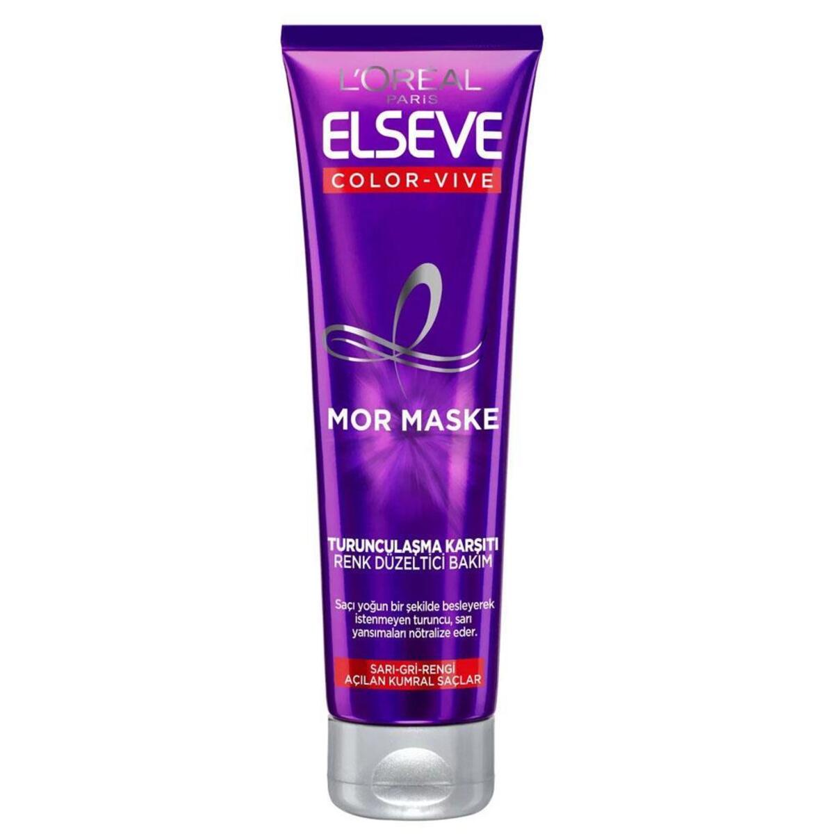 Elseve Saç Maskesi Mor 150Gr