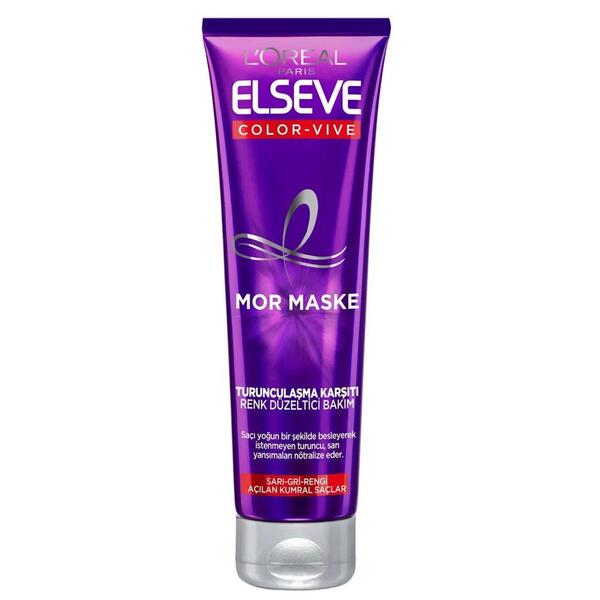 Elseve Saç Maskesi Mor 150Gr