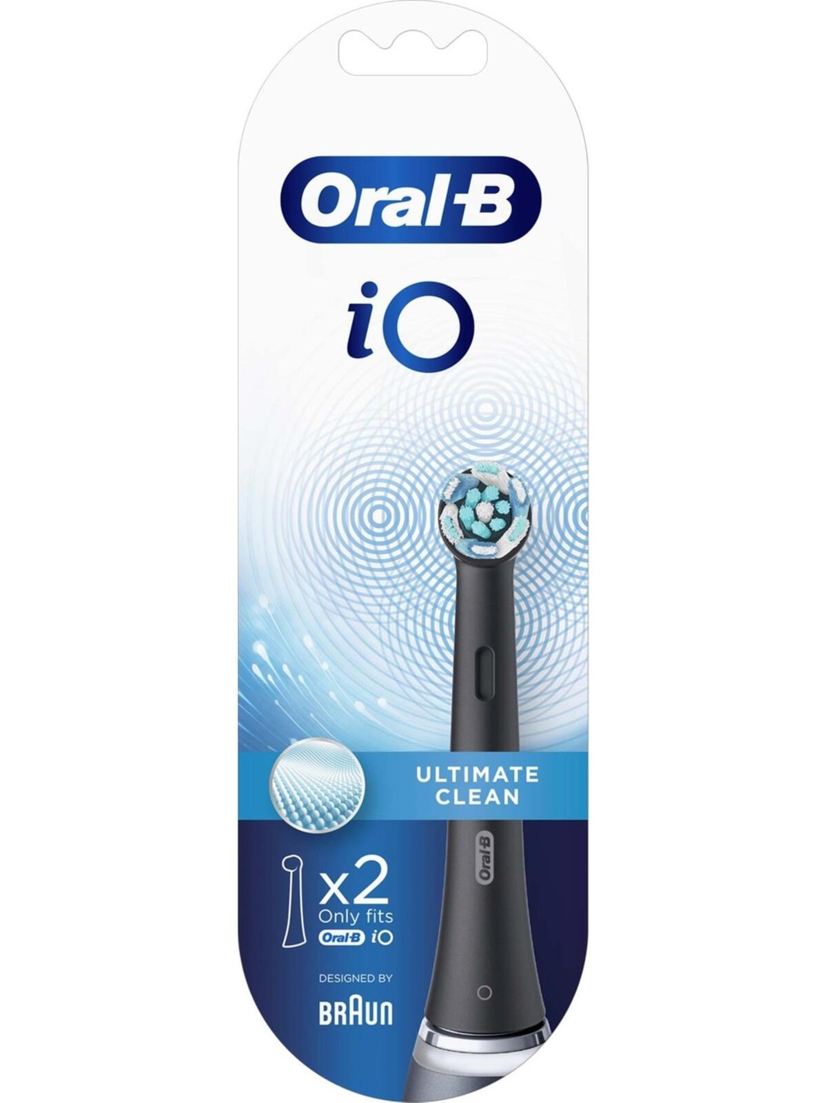 Oral-B Yedek Başlık 2Li İo Ultimate Clean Siyah