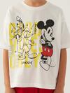 Mickey Mouse Kapri Takım Erkek Çocuk D4871-3 Krem