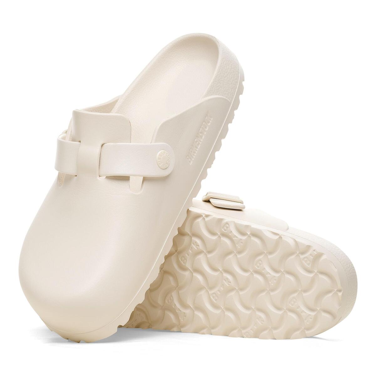 Birkenstock Boston Eva 1027382 Eggshell