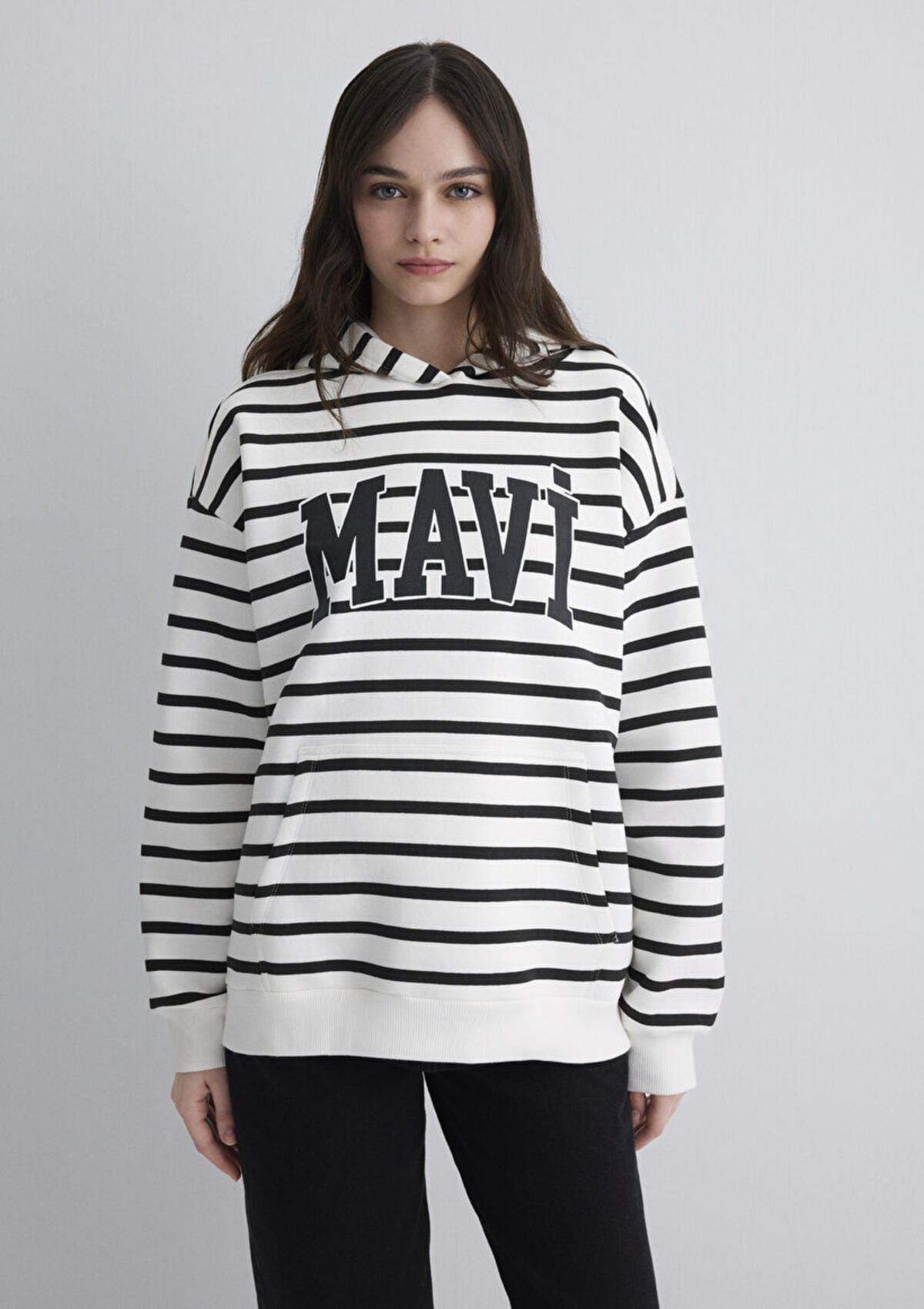 Mavi Sweatshirt M1S10118-84603 Beyaz