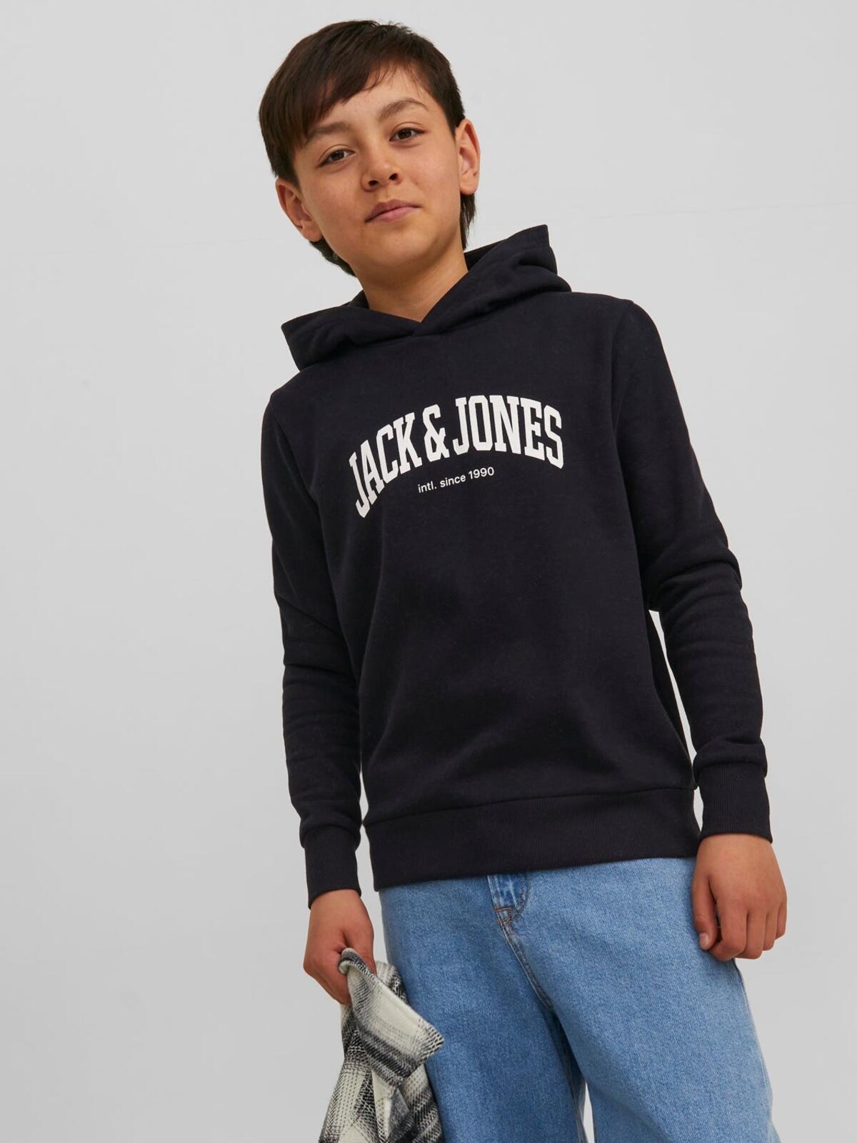 Jack&Jones Sweatshirt Erkek Çocuk 12237401 Siyah
