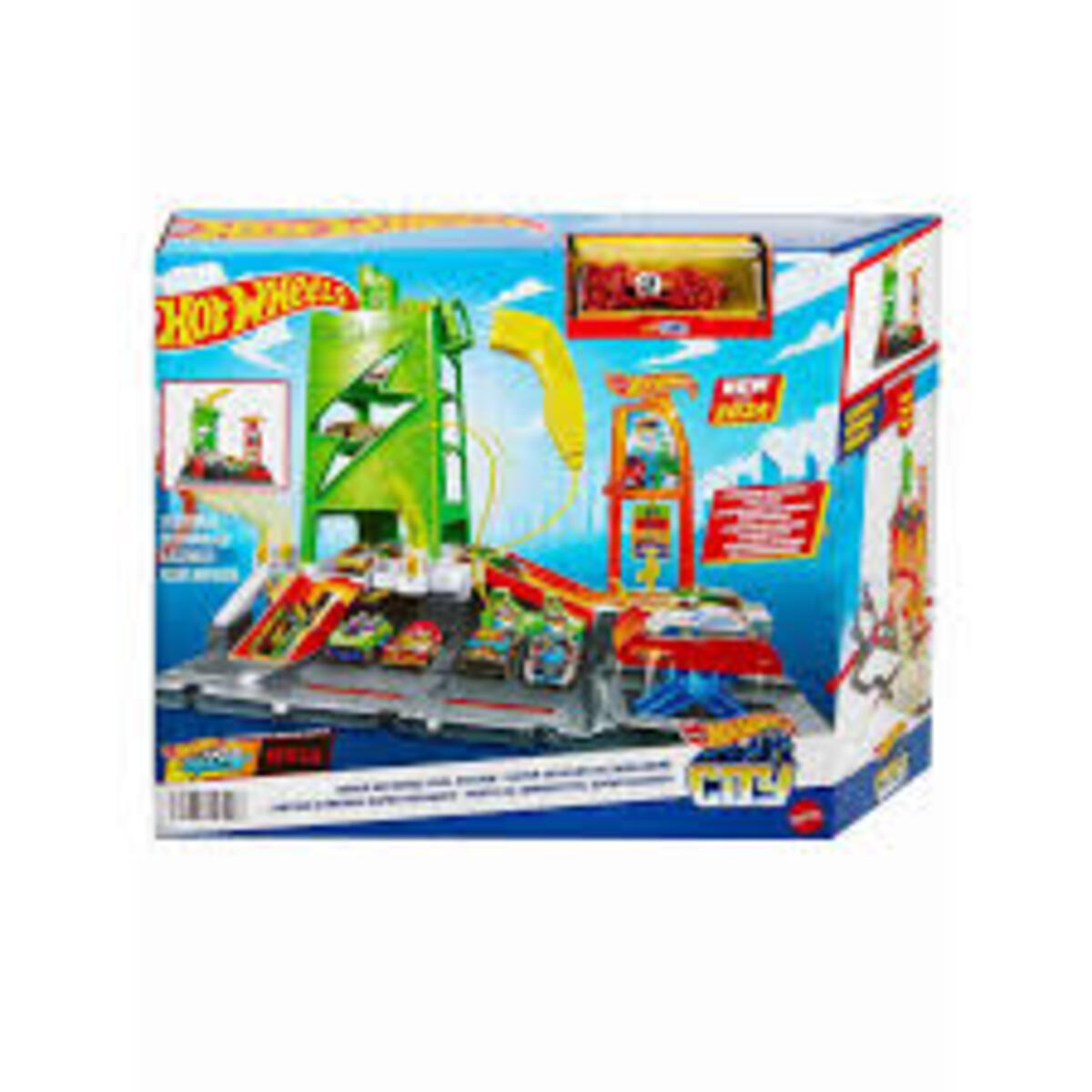 Hot Wheels Elektrikli Araç Şarj İstasyonu Oyun Seti MTL-HTN79