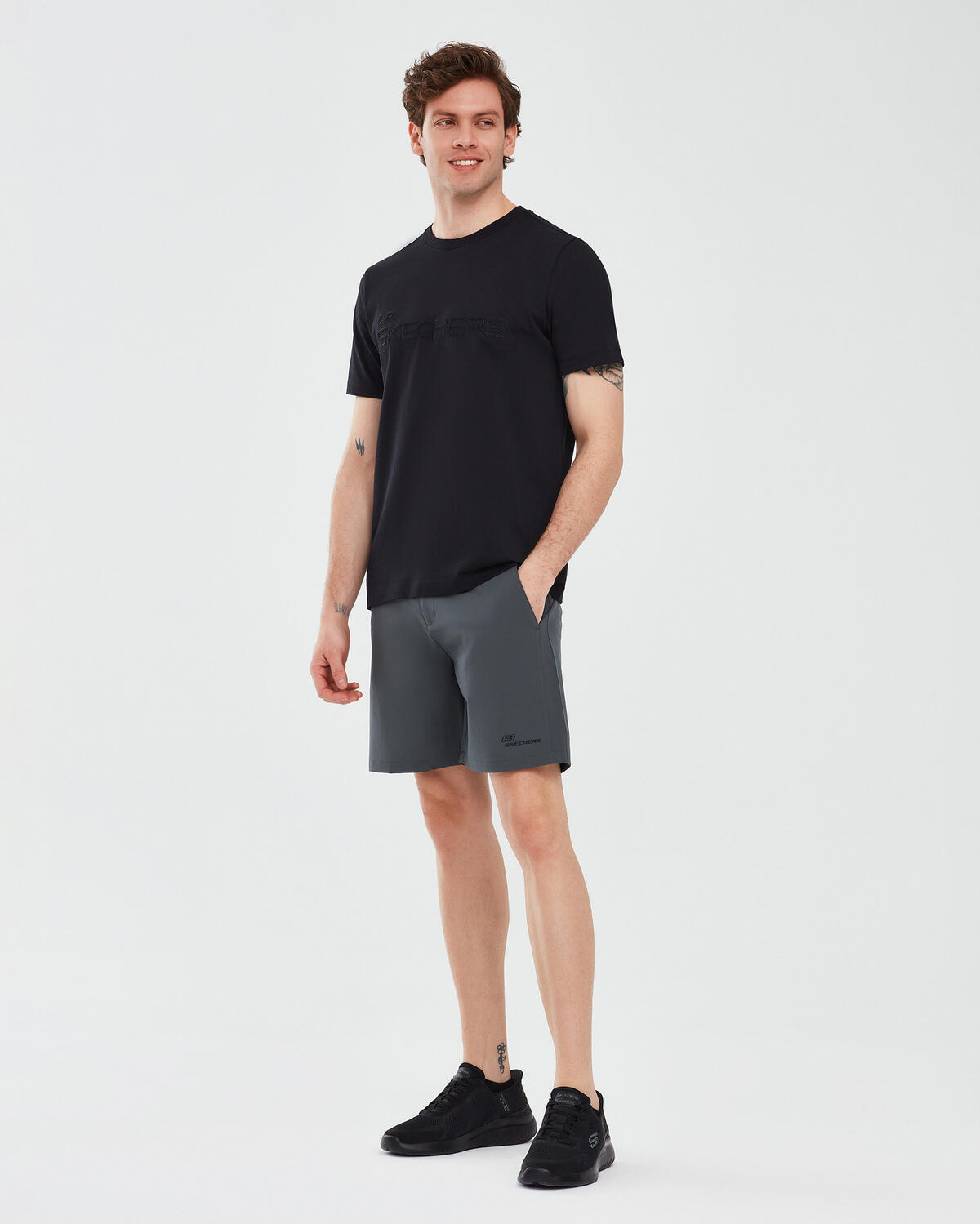 Skechers Micro Collection 7 inch Walk Short S211710-003 Antrasit