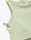 Koton Bluz Kız Çocuk 5SKG60140AW Yeşil