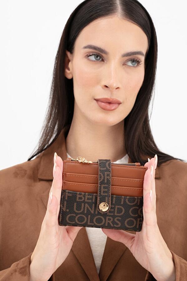 United Colors Of Benetton Kadın Cüzdan BNT_1660 Kahve-Taba