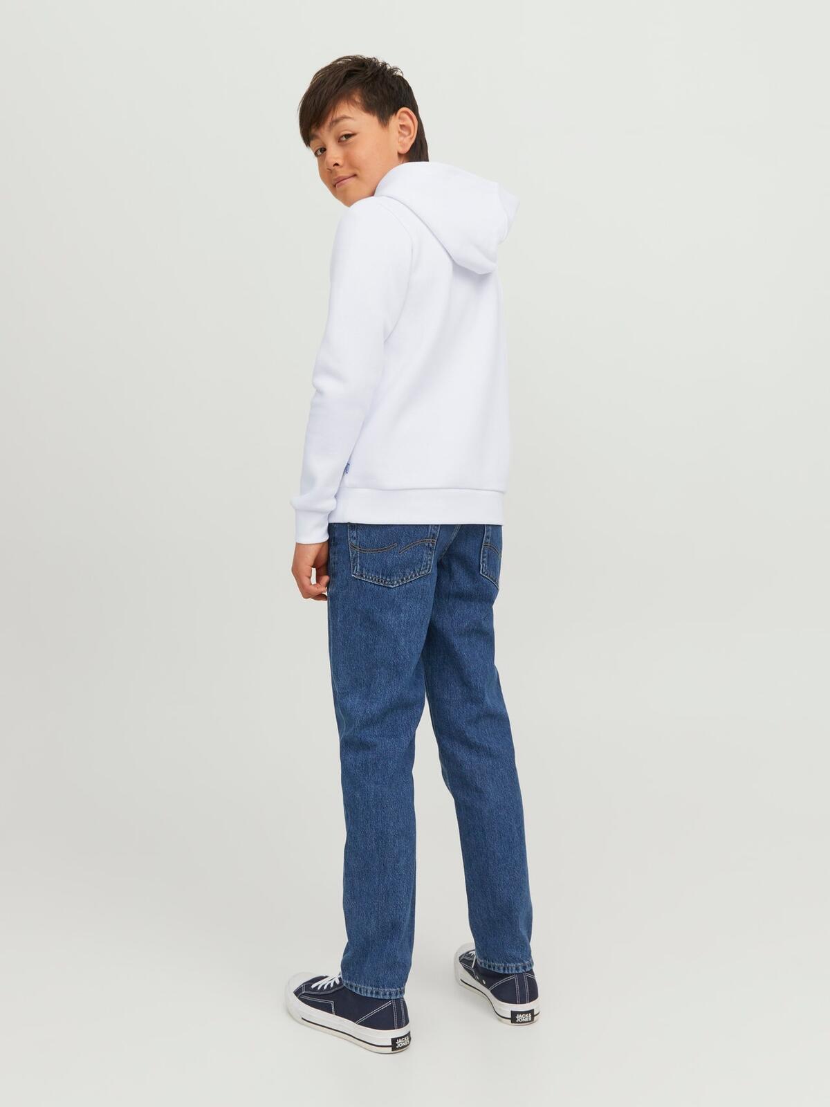 Jack&Jones Junior Sweatshirt Erkek Çocuk 12237459 Beyaz