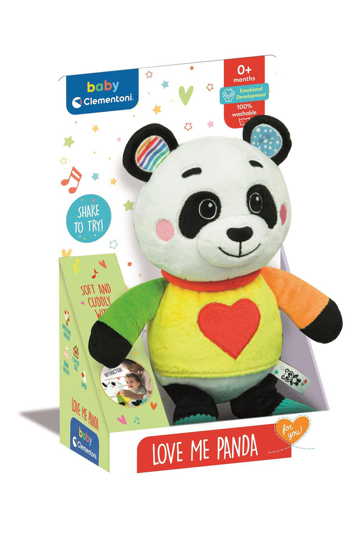 Clementoni Peluş Panda Müzikli CLE-17793