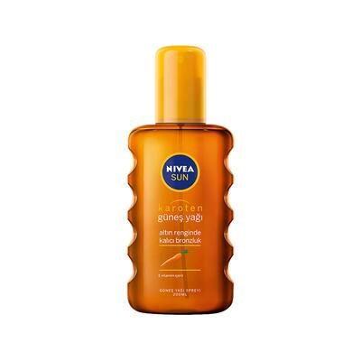 Nivea Sun Güneş Yağı Spreyi Karoten Özlü 200Ml (Dy)