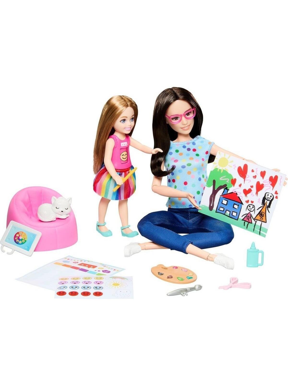 Barbie Ve Chelsea Sanat Atölyesi Oyun Seti MTL-HRG48