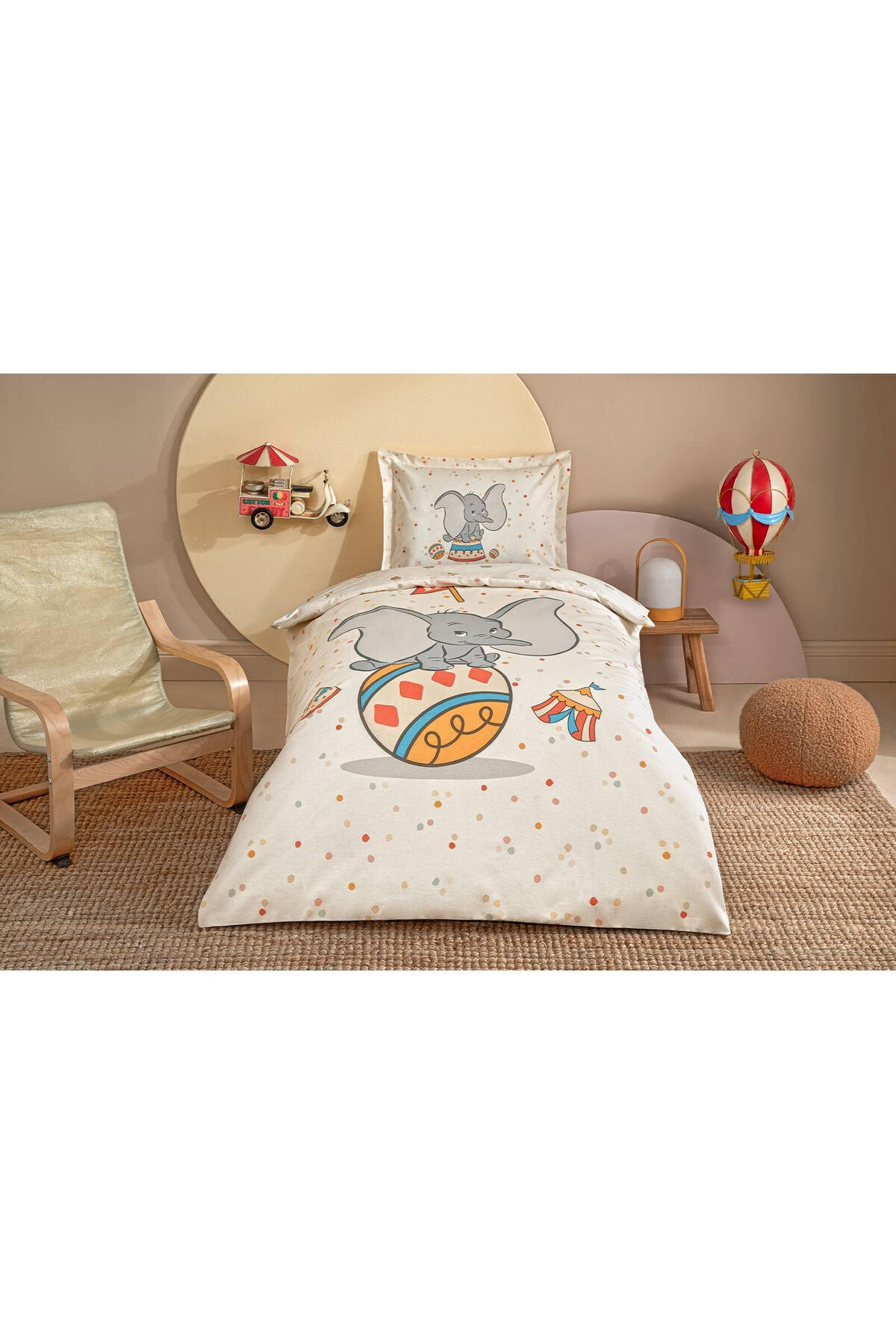Özdilek Nt Rnf Bebe Dumbo Cırcus Bej