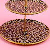 Glore Katlı Kurabiyelik Leopar Somon Glr-26004