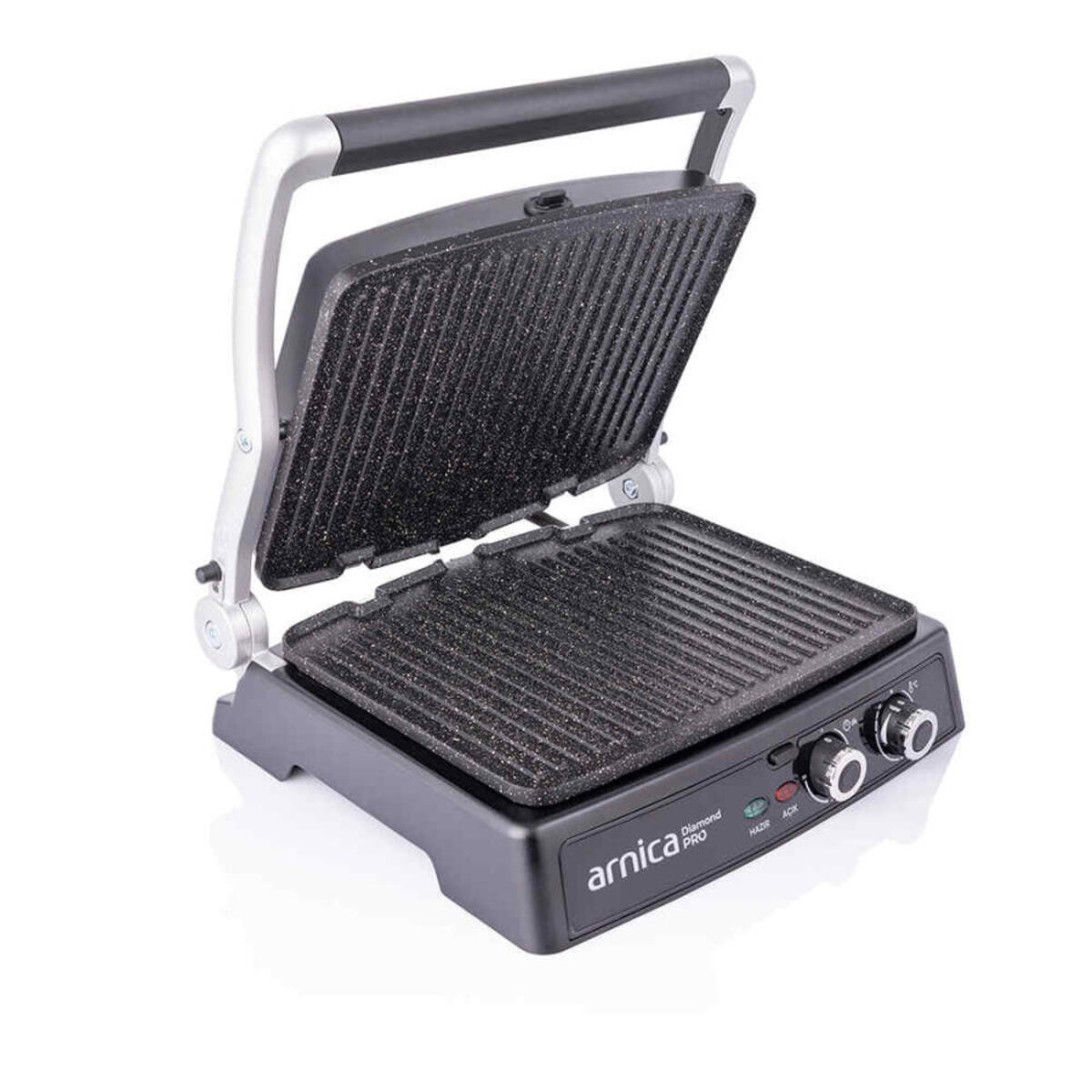 Arnica Tost Makinesi Diamond Pro Gh26411 Siyah