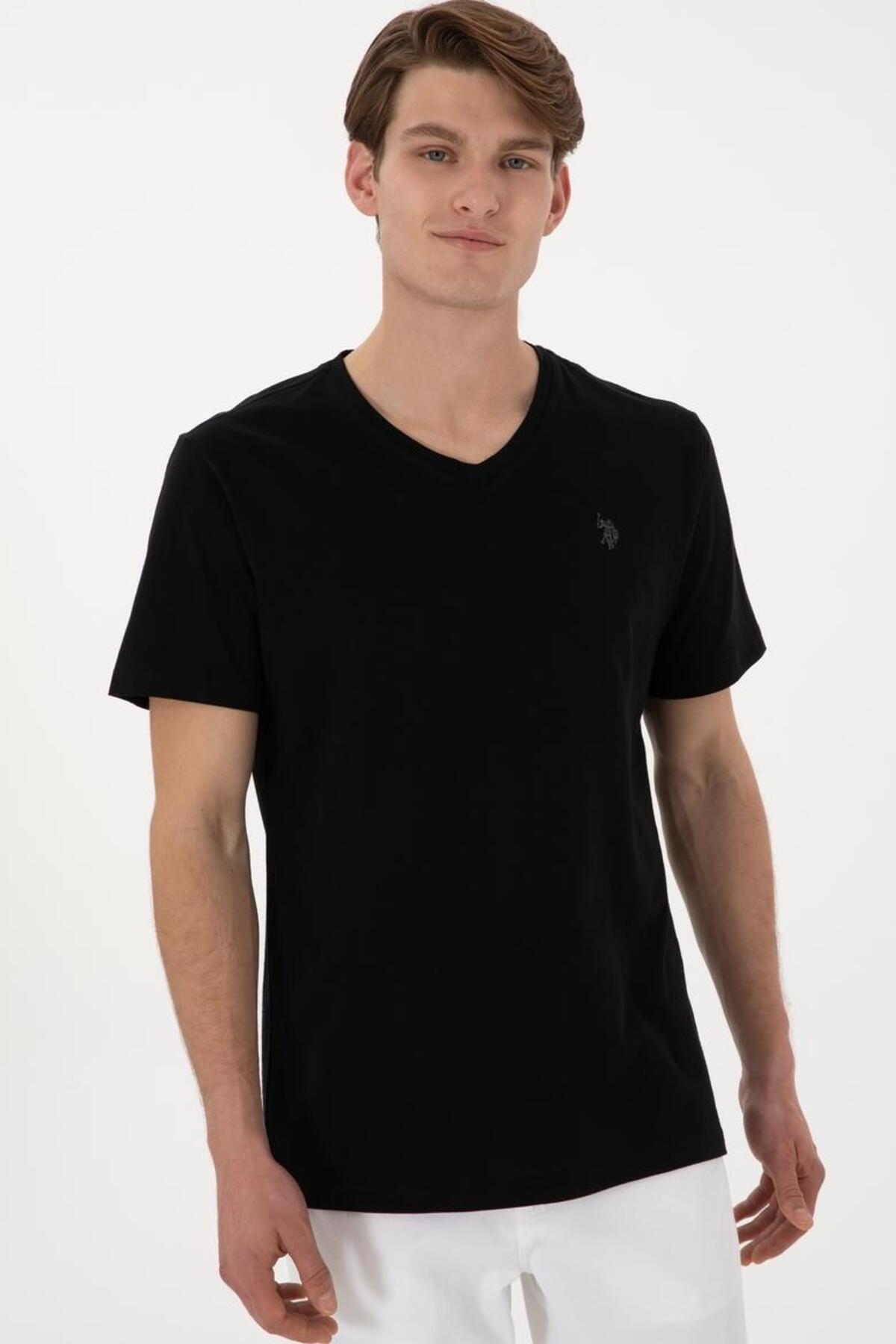 U.S Polo Assn. Tişört 2084594 G081GL011 Siyah