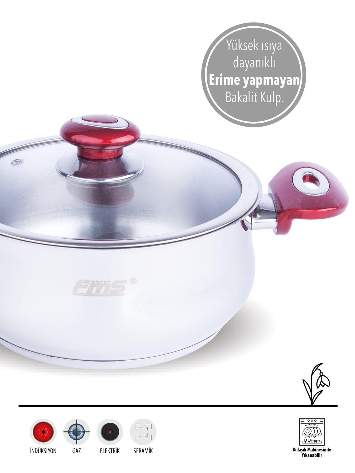 Fms T.S 8P Asi 6018 Kırmızı