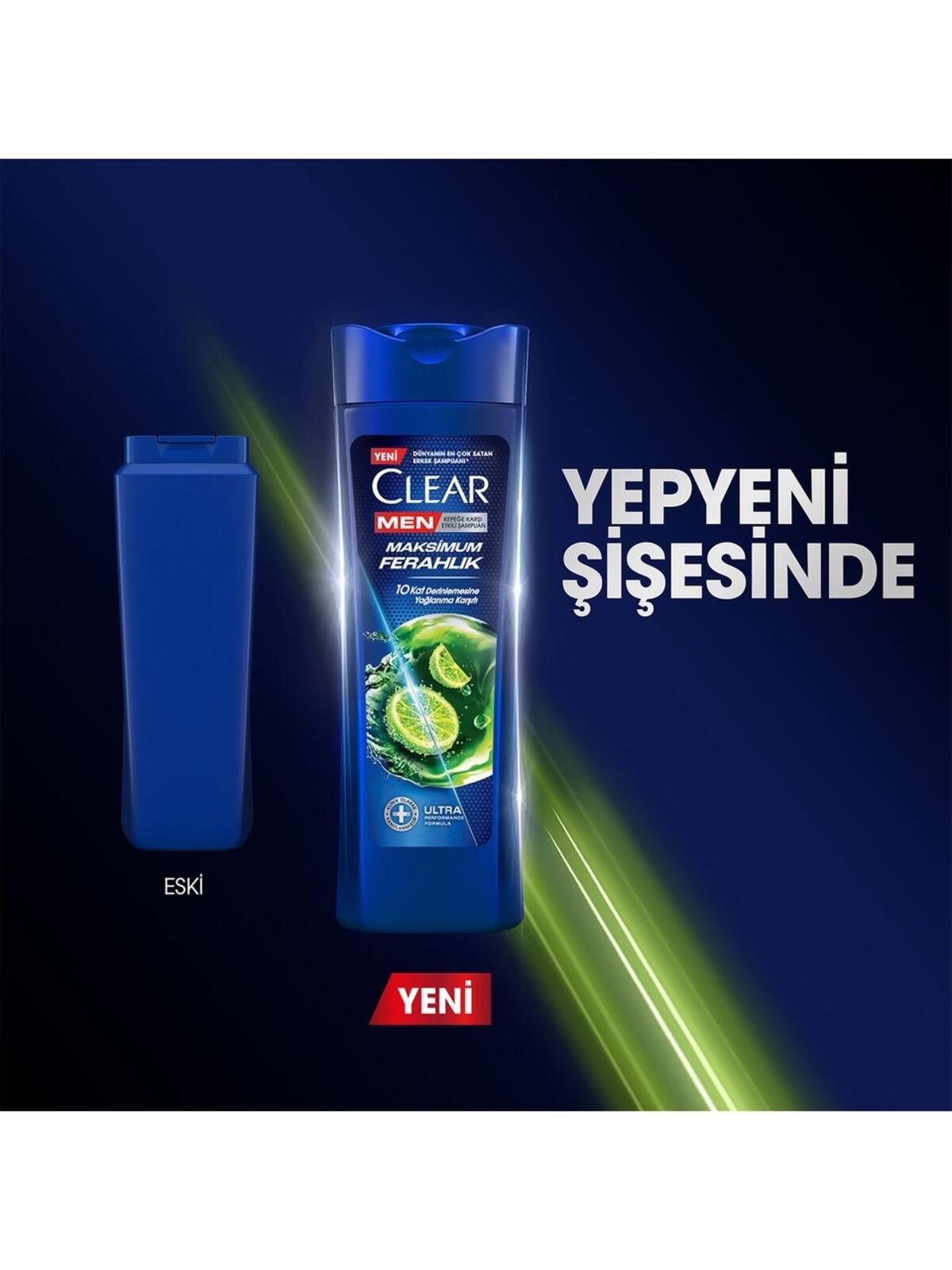 Clear Men Şampuan Maksimum Ferahlık 350Ml