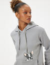 Koton Sweatshirt 5WAL10179IK Gri