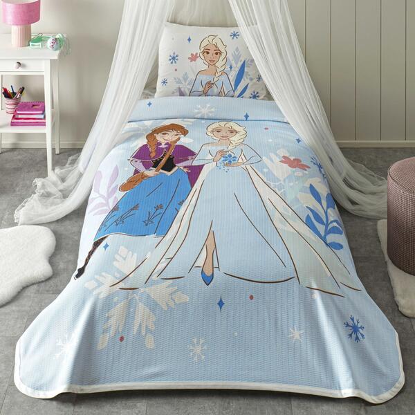Taç Pike Takımı Tek Kişilik Disney Frozen Famıly