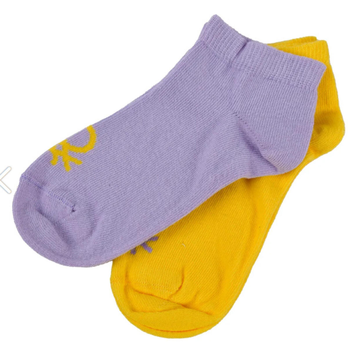 Benetton Babet Çorap 2Li Kız Çocuk BNT-B24089 Lila