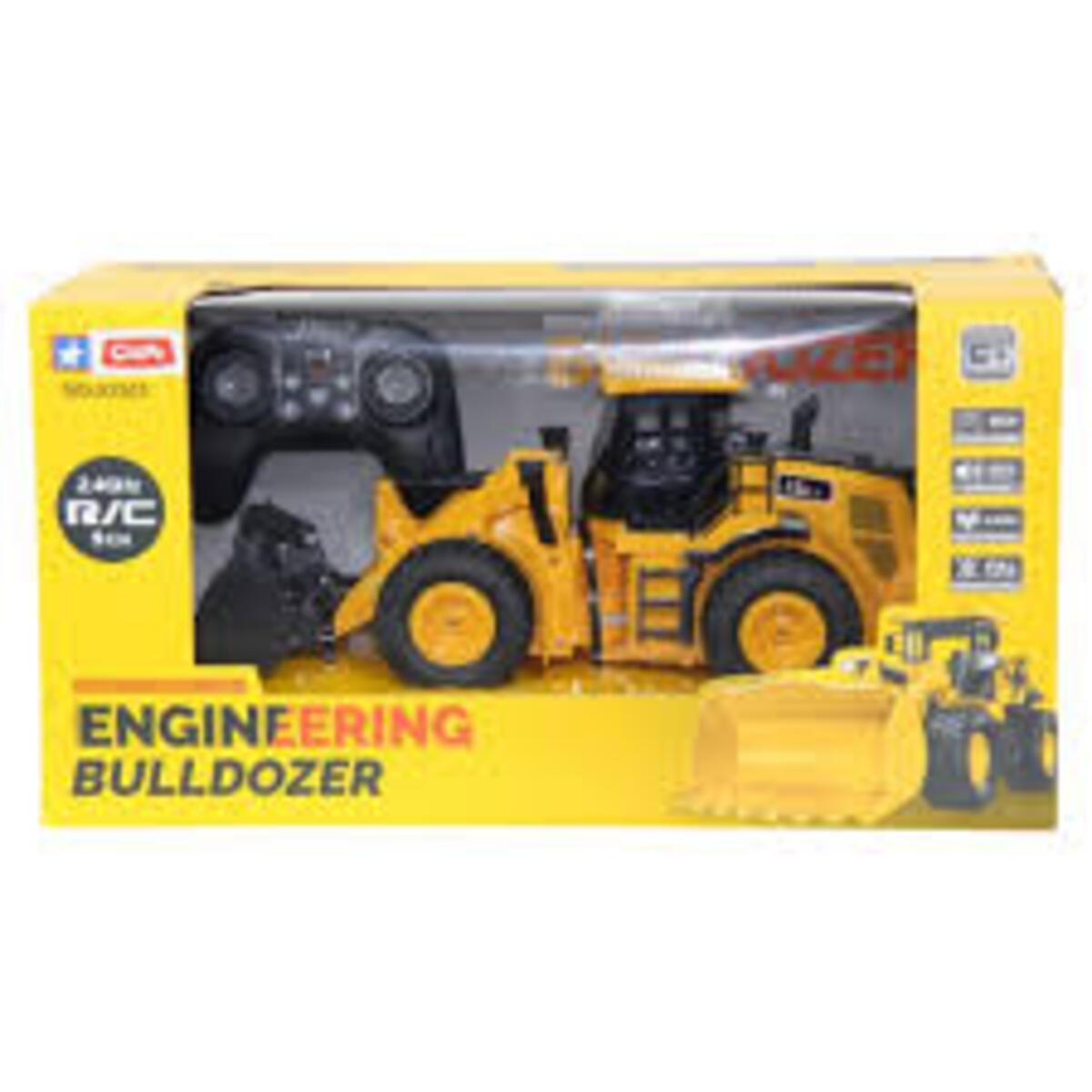 Ceren Toy Bulldozer Uzaktan Kumandalı Usb CTOY-93301