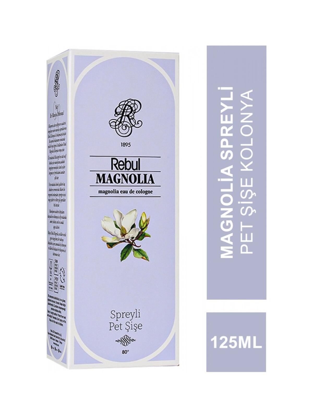 Rebul Kolonya Spreyli Pet Magnolia 125Ml