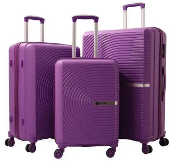 Mçs Pp Valiz V374 Mor Orta Boy