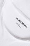 Jack&Jones Tişört 12270579 Kırık Beyaz