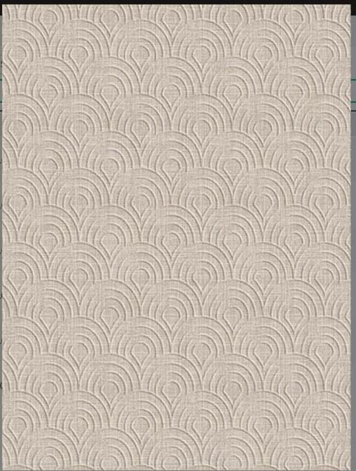 Dinarsu Desenli Rölyef Yolluk 80 Cm Cozy Toprak