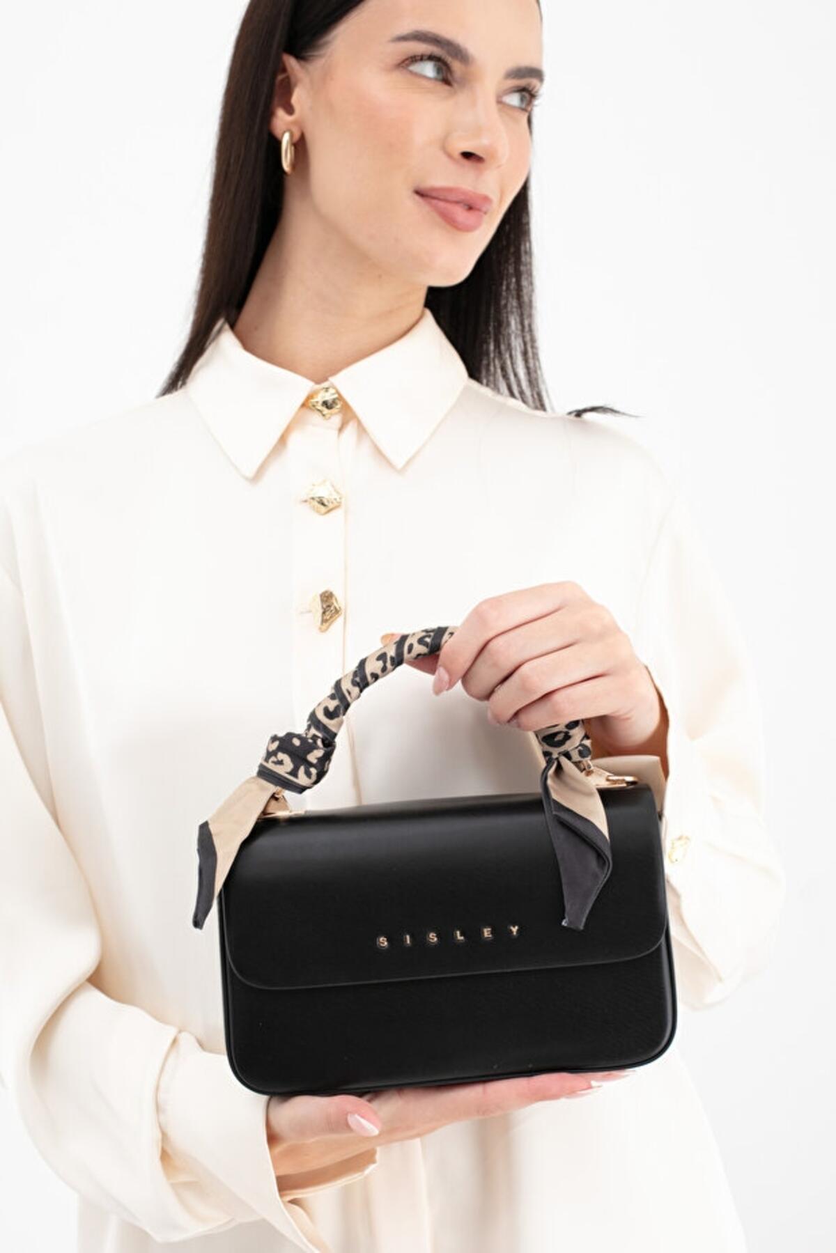 Sisley Kadın Kol Çantası SLY_279 Siyah Sisley Kadın Kol Çantası SLY_279 Siyah