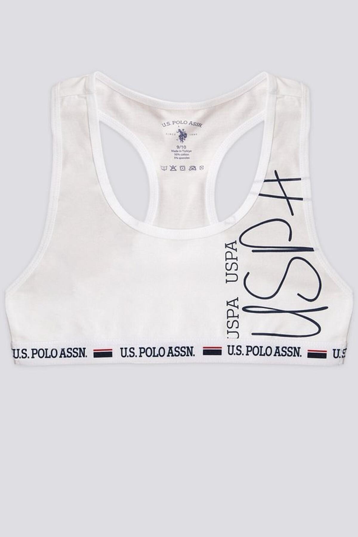 U.S Polo Assn. Atlet Kız Çocuk US1681 Beyaz